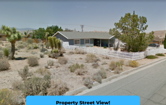 0.21 acres Ready-to-Build Utilities on Street in Yucca Valley near highly desirable Western Hills Ranchos! -SB21