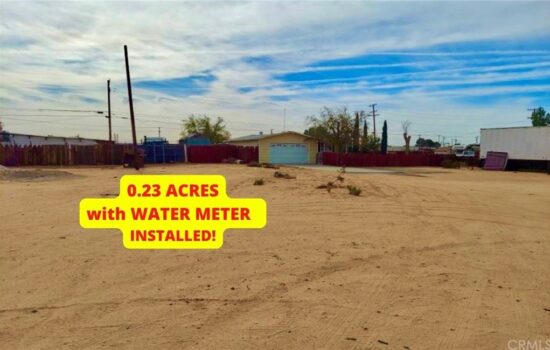 0.23-acre Water Meter INSTALLED! Ready to Build Dream Home, Manufactured Homes allowed! – Financing Guaranteed!  -KRN102