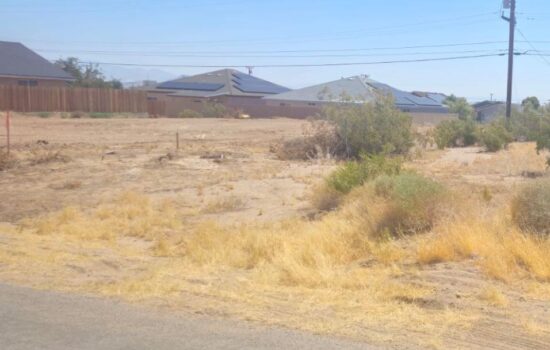 Beautiful 0.14-acre Residential Lot For Sale in Ridgecrest, CA – Financing Available!